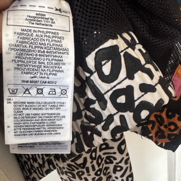 adidas Multicolor Patterned Utility Jacket - Picture 2 of 3